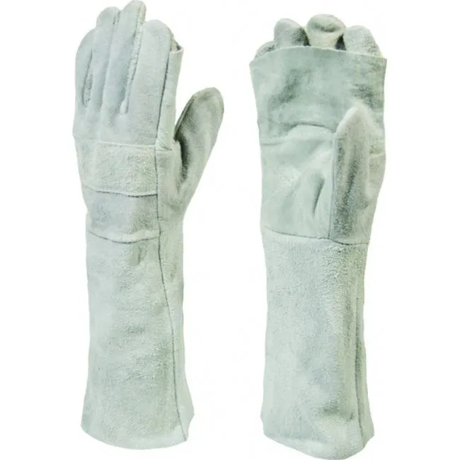 200mm 8'' Apron palm chrome leather welding gloves