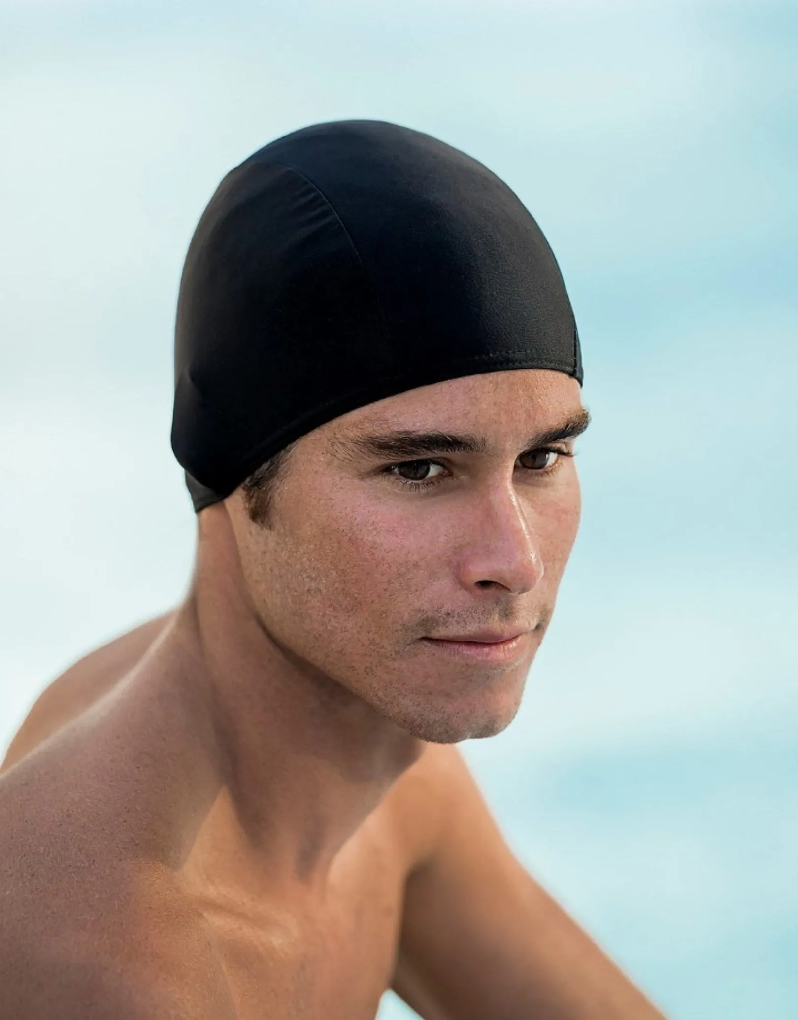 Adult Fabric Swim Cap