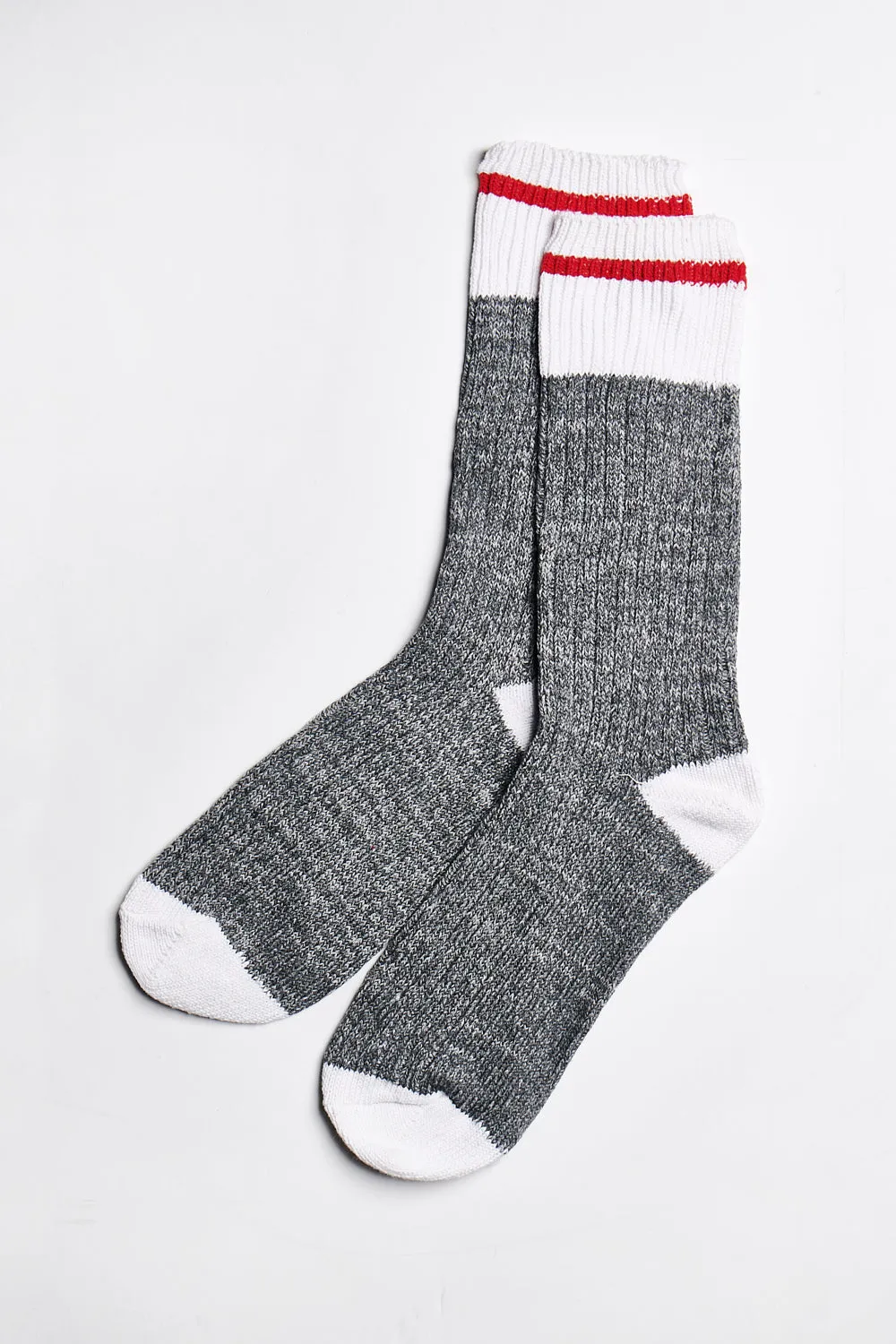 ALAMAE Striped Crew Socks