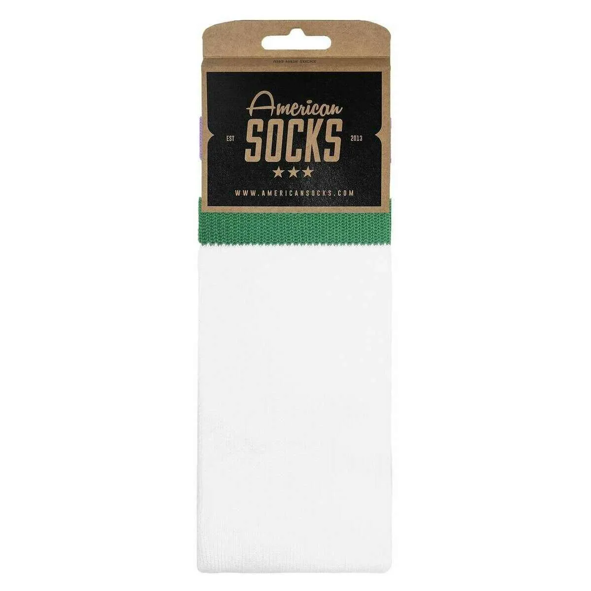 American Socks Joker Mid High Socks - White