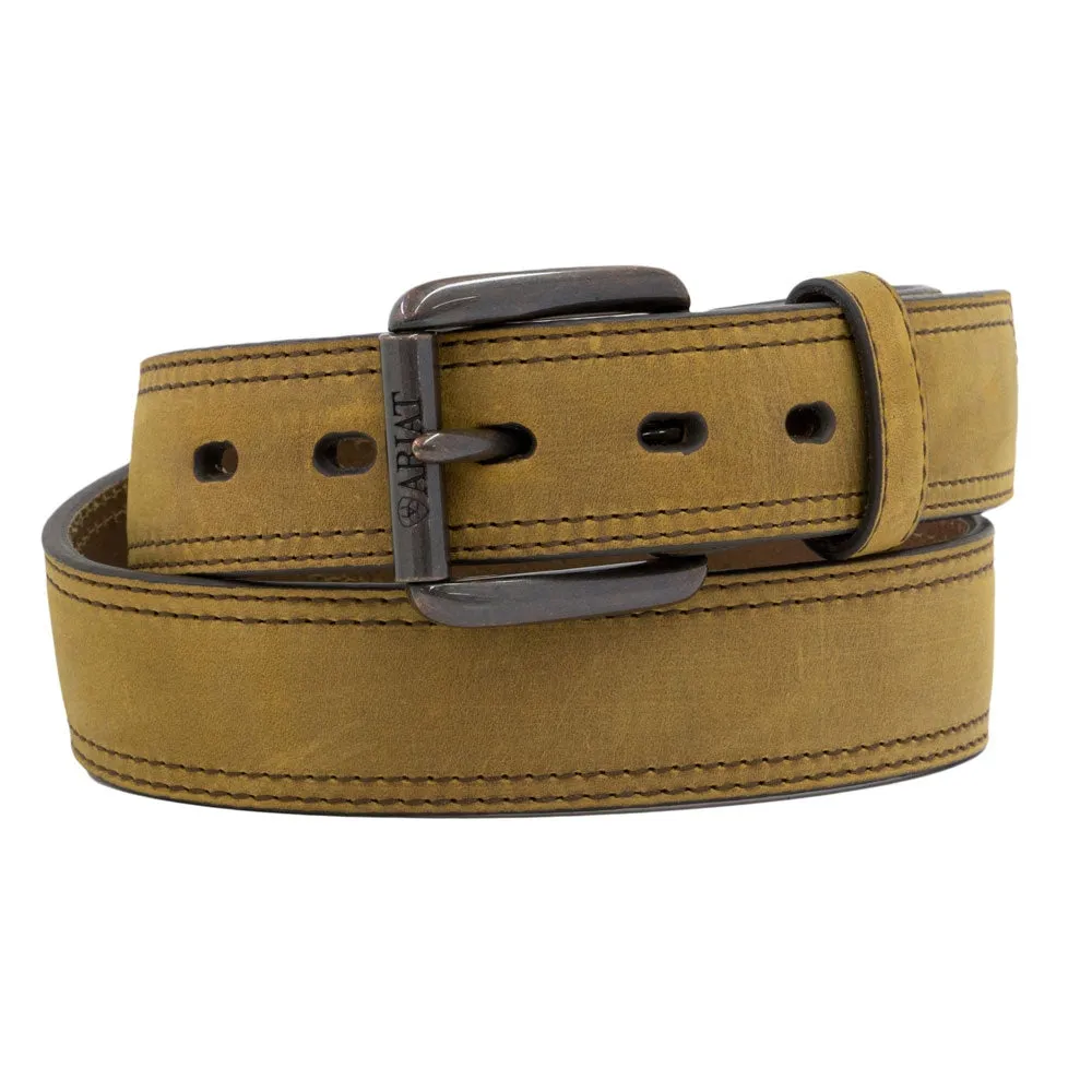 Ariat Mens Brown Leather Belt - A1012702