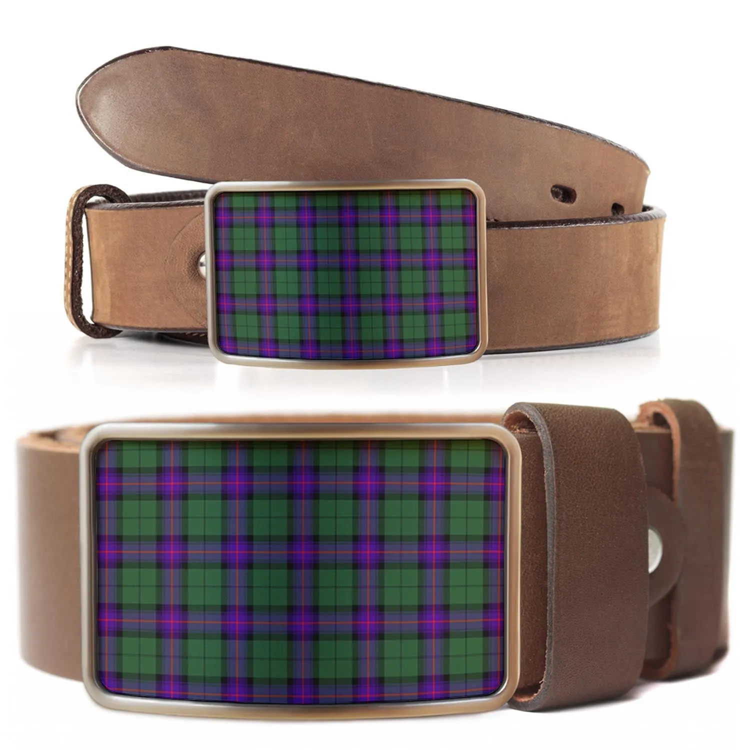 Armstrong Modern Tartan Belt Buckles