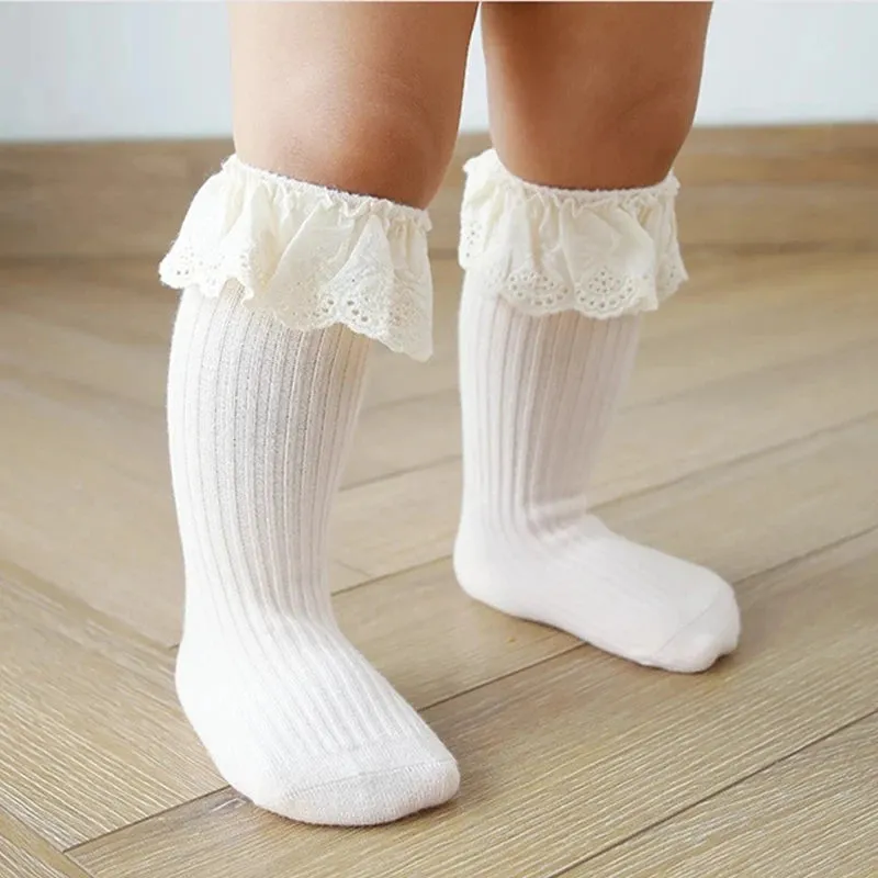 Baby Socks Knee High  Soft Cotton