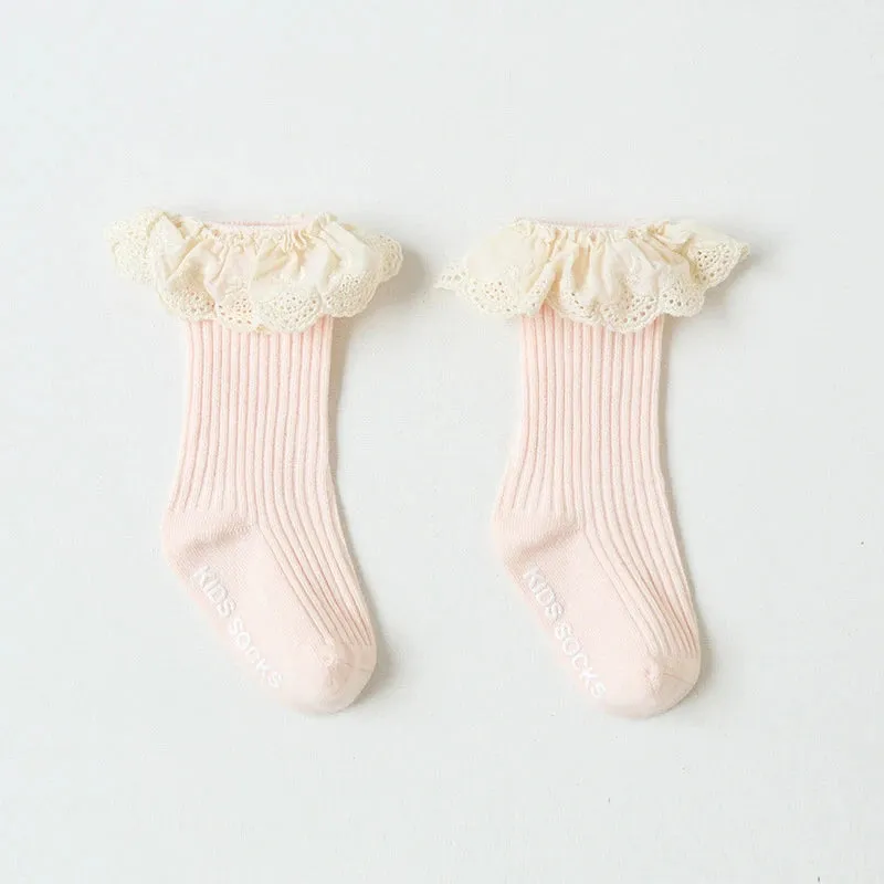 Baby Socks Knee High  Soft Cotton