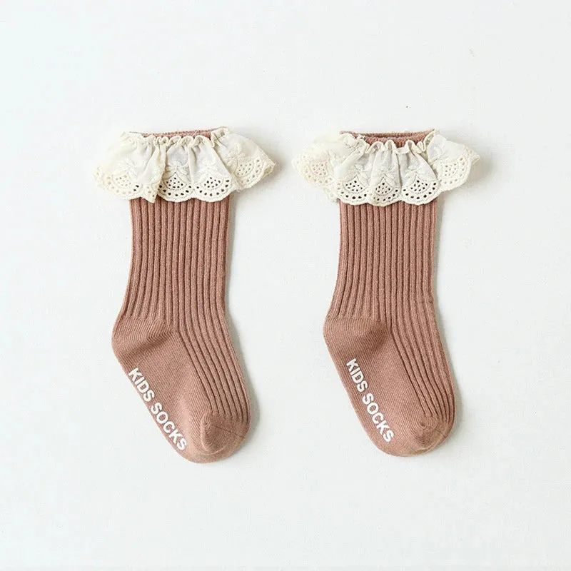 Baby Socks Knee High  Soft Cotton