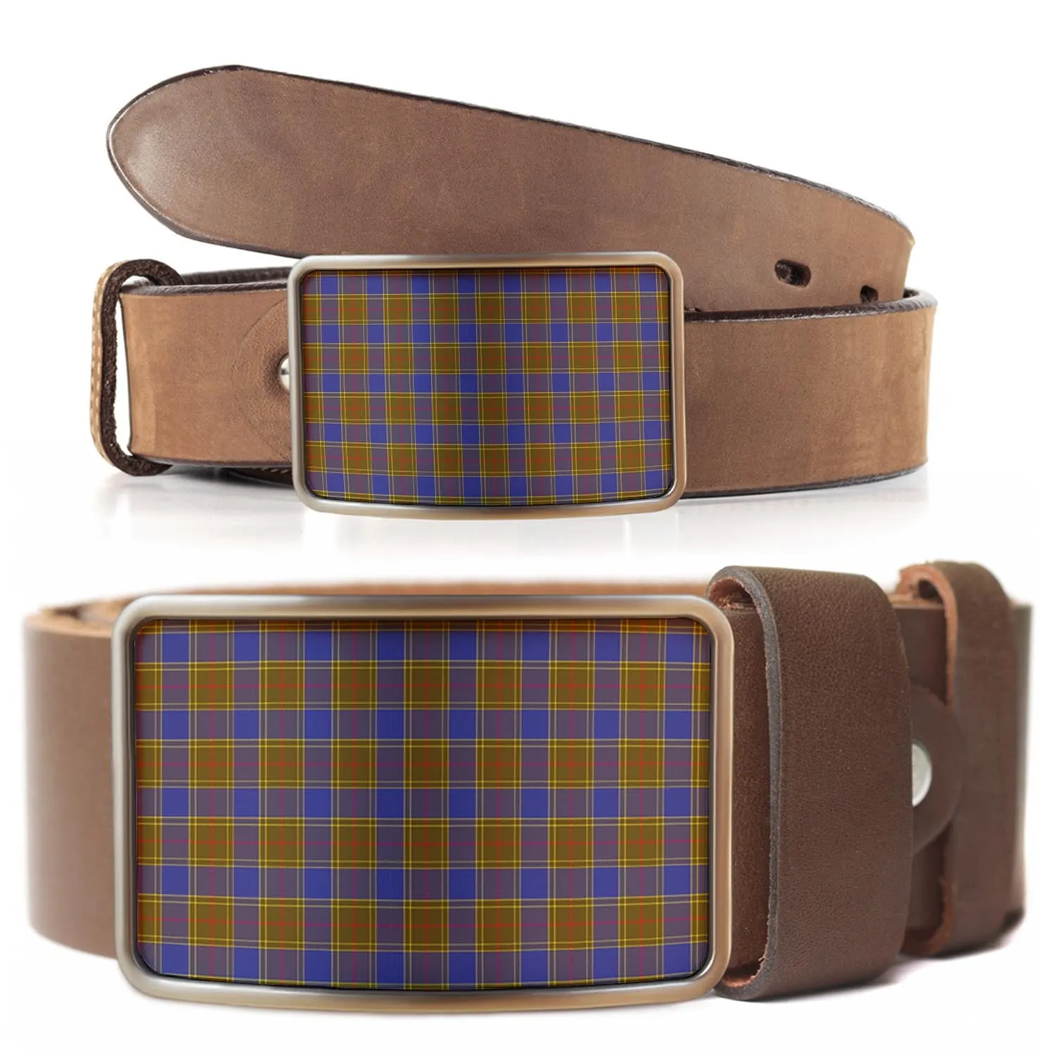 Balfour Tartan Belt Buckles