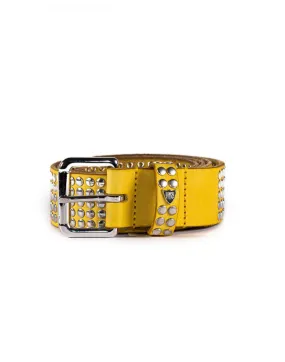 Belt unisex 22SHTCI004 YELLOW HTC