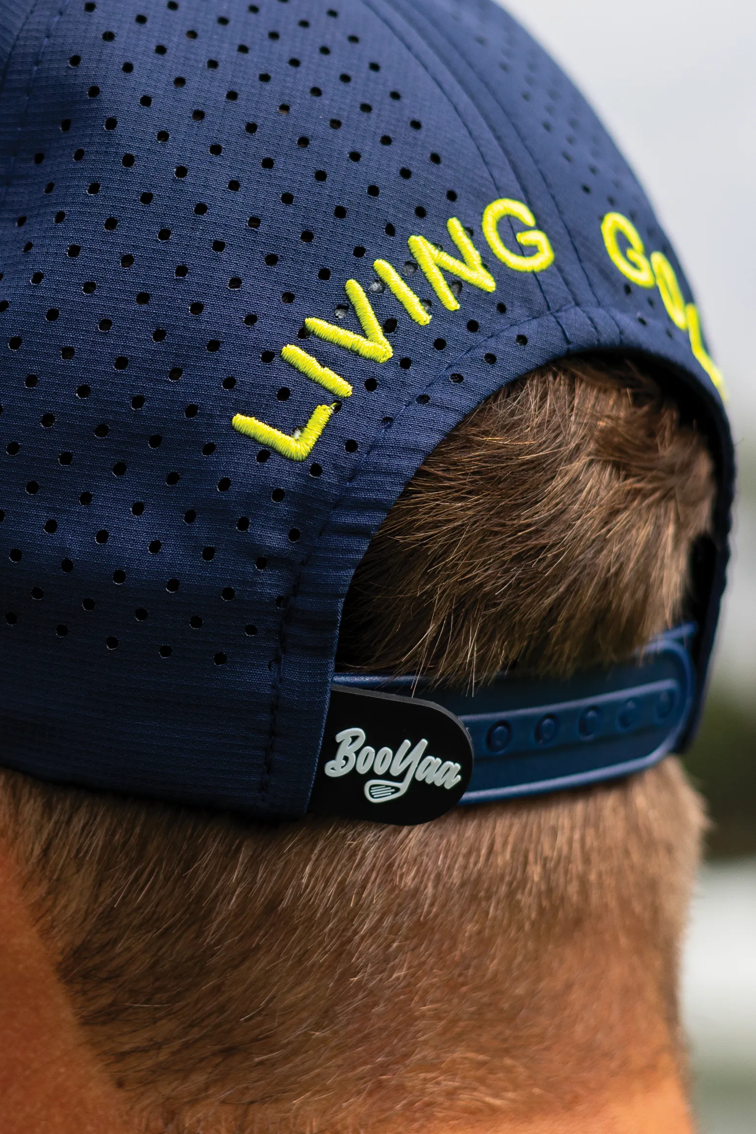 BooYaa Lifestyle Golf Cap - Navy Neon(ish)