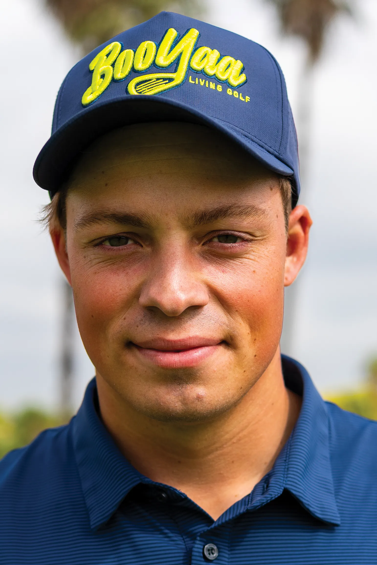 BooYaa Lifestyle Golf Cap - Navy Neon(ish)