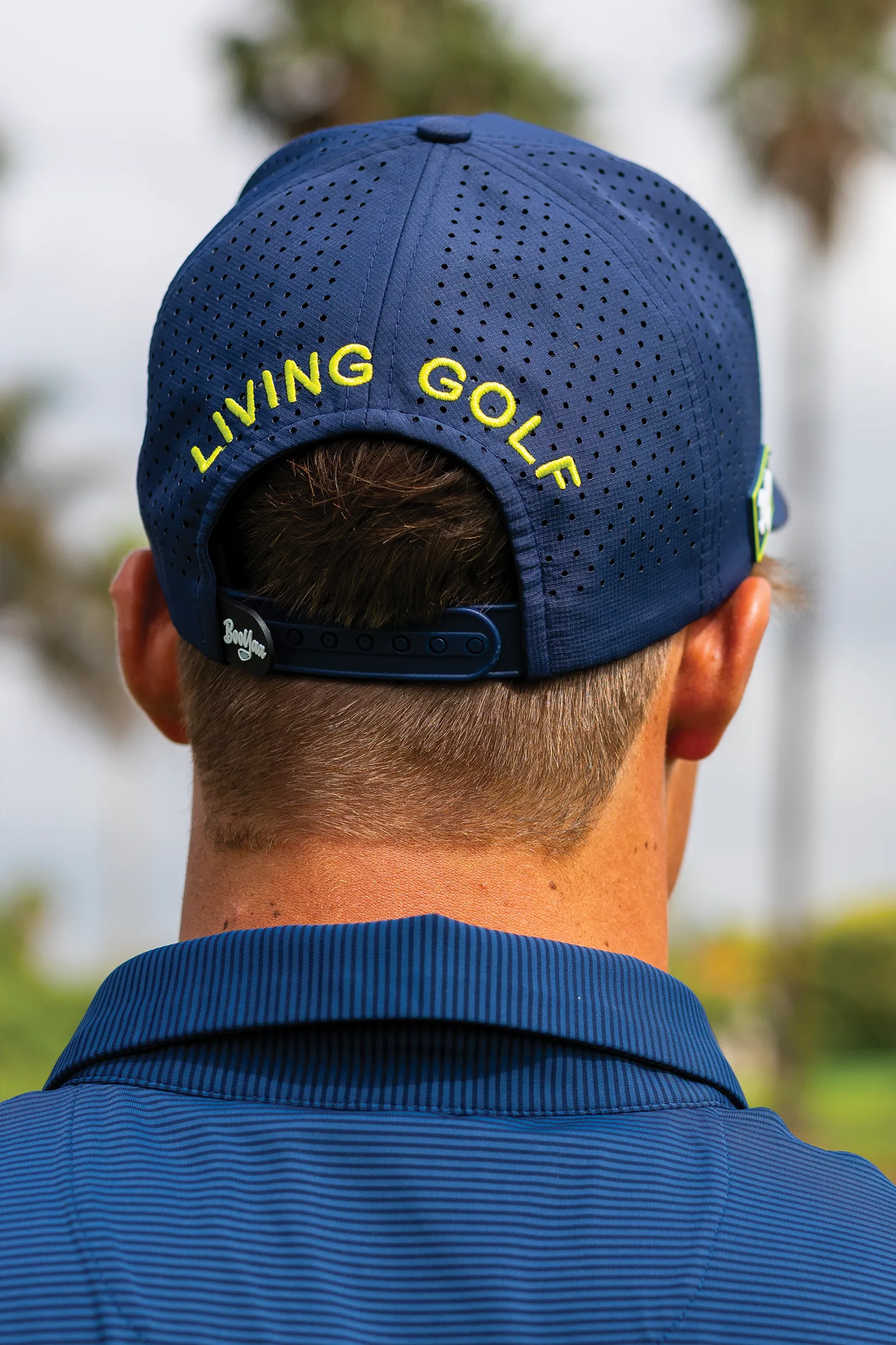 BooYaa Lifestyle Golf Cap - Navy Neon(ish)