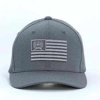 Cinch Grey Flag Cap