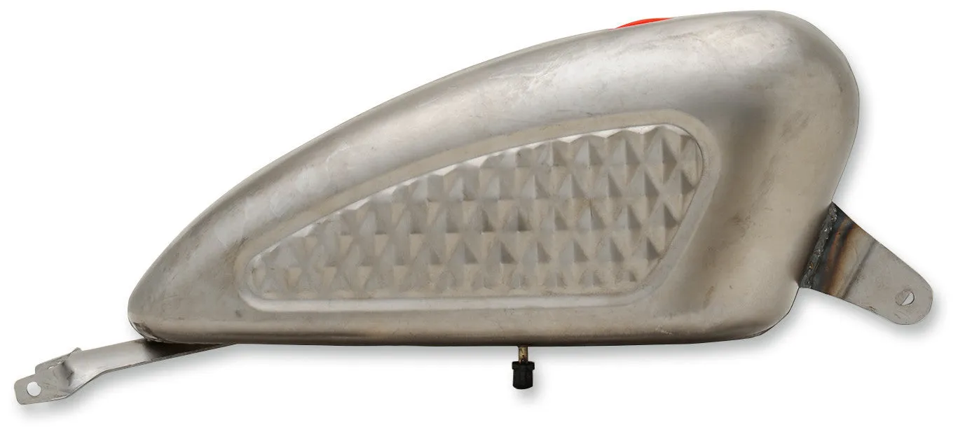 Drag Specialties Custom Sporty-Style Diamond Pattern Gas Tank