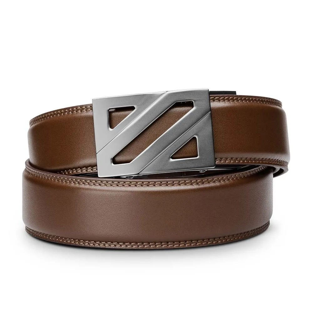 EPIC BUCKLE | CLASSIC LEATHER BELT 1.37"