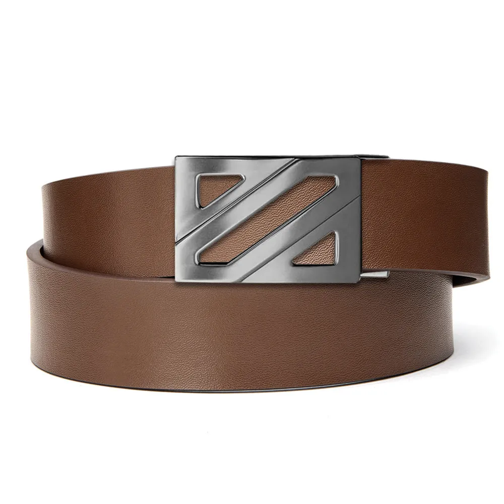 EPIC BUCKLE | CLASSIC LEATHER BELT 1.37"