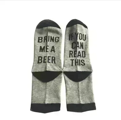 European And American Couple Men And Women Socks