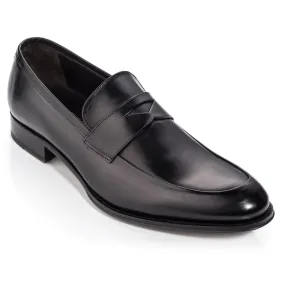 Francis Black Calf Dress Loafer