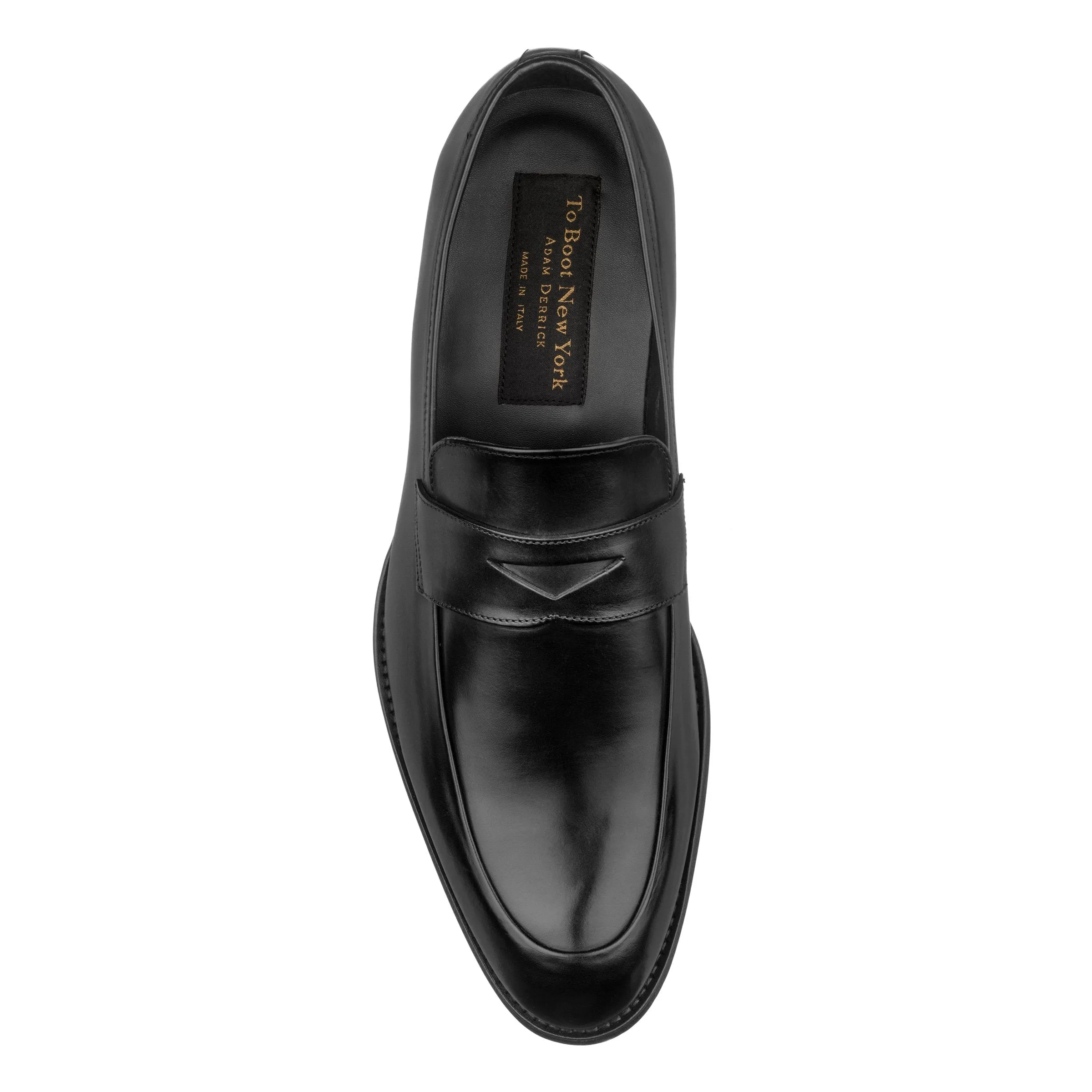 Francis Black Calf Dress Loafer