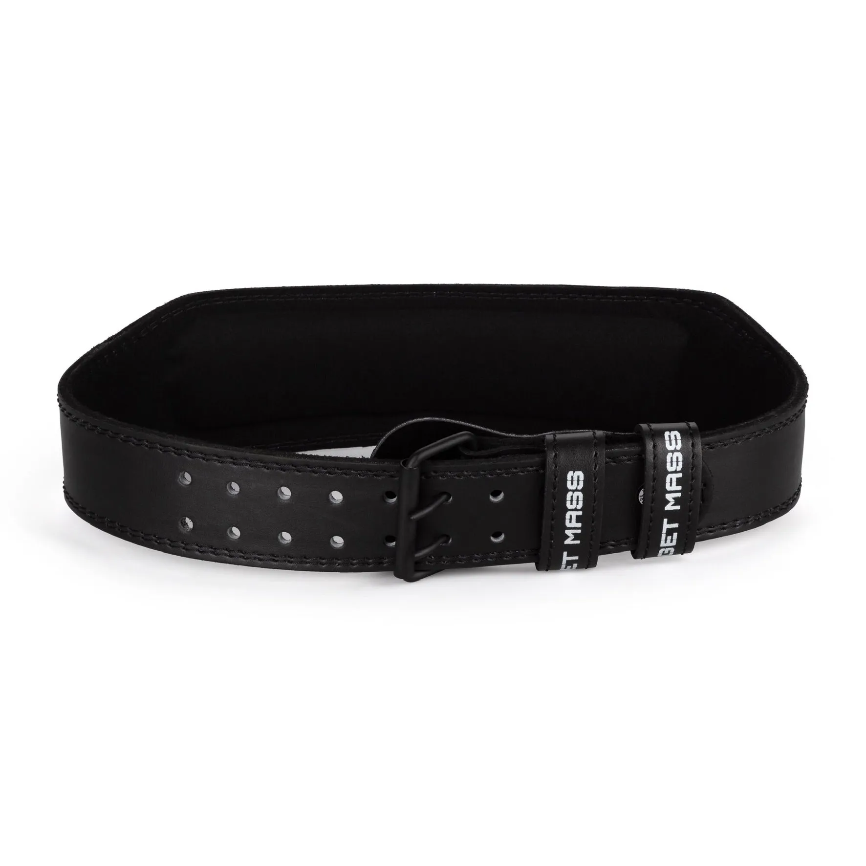 GET MASS Weightlifting Belt - Classic Black