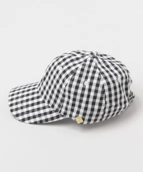 Gingham Check Cap