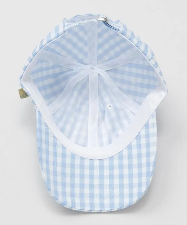 Gingham Check Cap