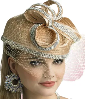 Lily and Taylor Hat H365-Gold