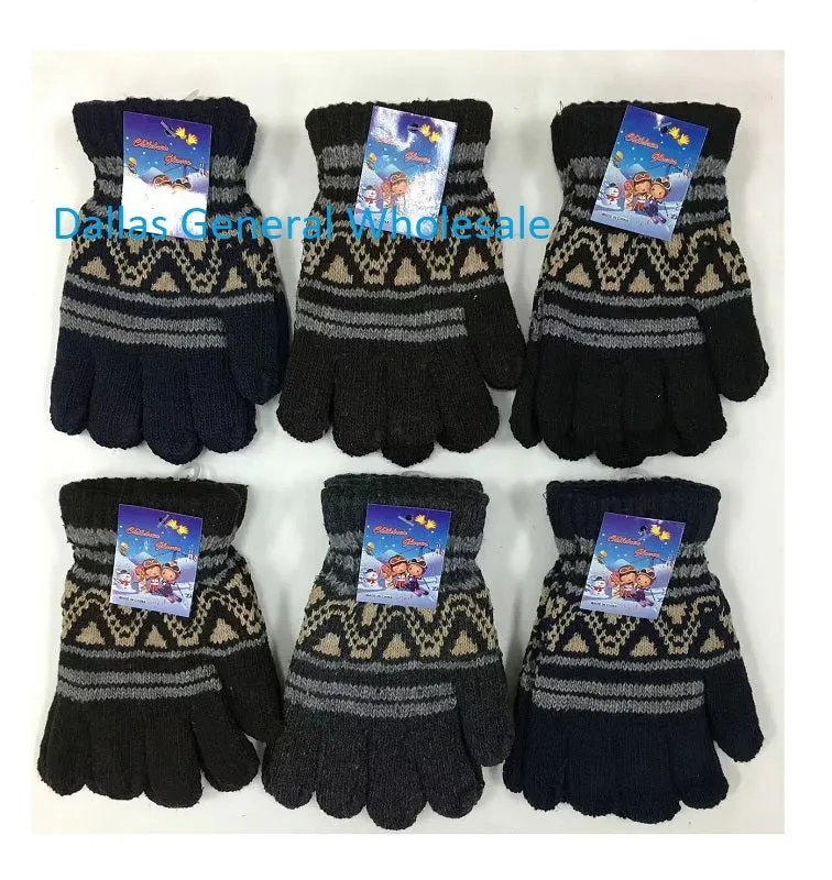 Little Boys Full Finger Gloves Wholesale