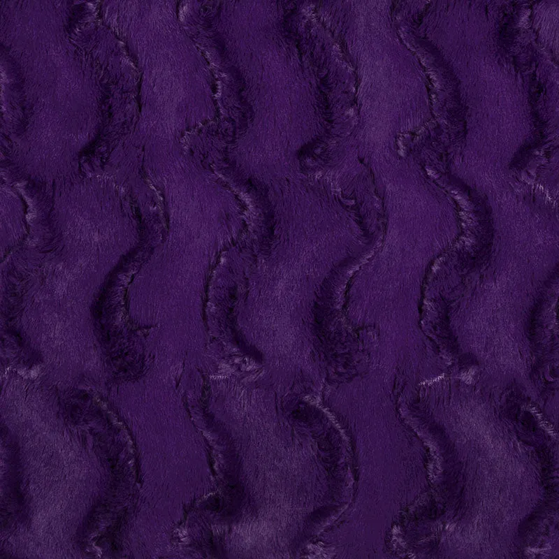 Luxe Cuddle® - Glacier Eggplant Yardage