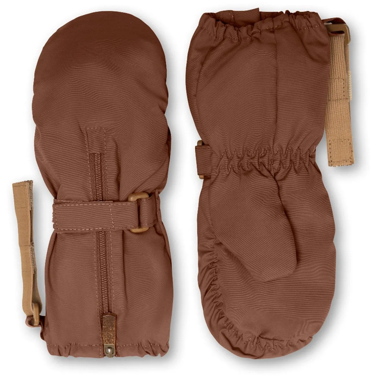 Mini A ture Rootbeer brown Cesar Fleece Gloves