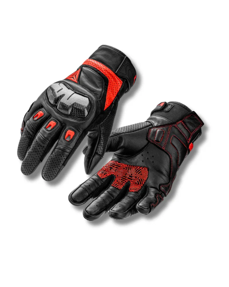 Motorcycle Riding Genuine Leather Breathable Gloves