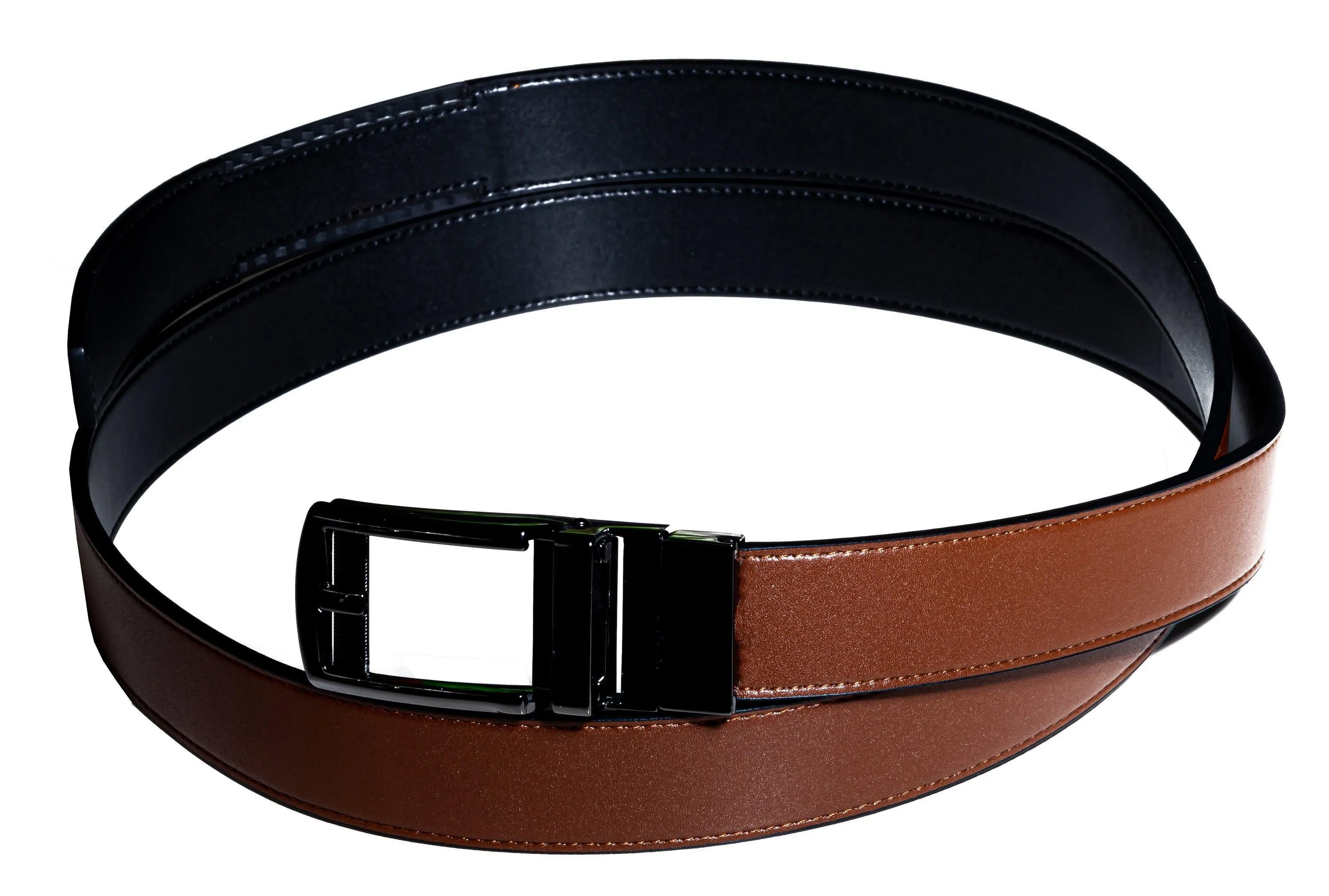 Patented Reversible Ratchet Belt 2 Colors (1 Belt)