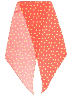 PAUL SMITH polka dot printed scarf