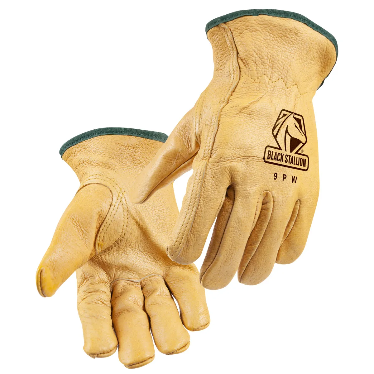 Premium Grain Pigskin Winter Drivers Glove