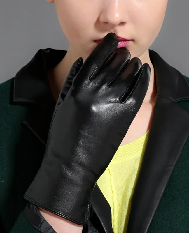 Real Goatskin Finger Glove