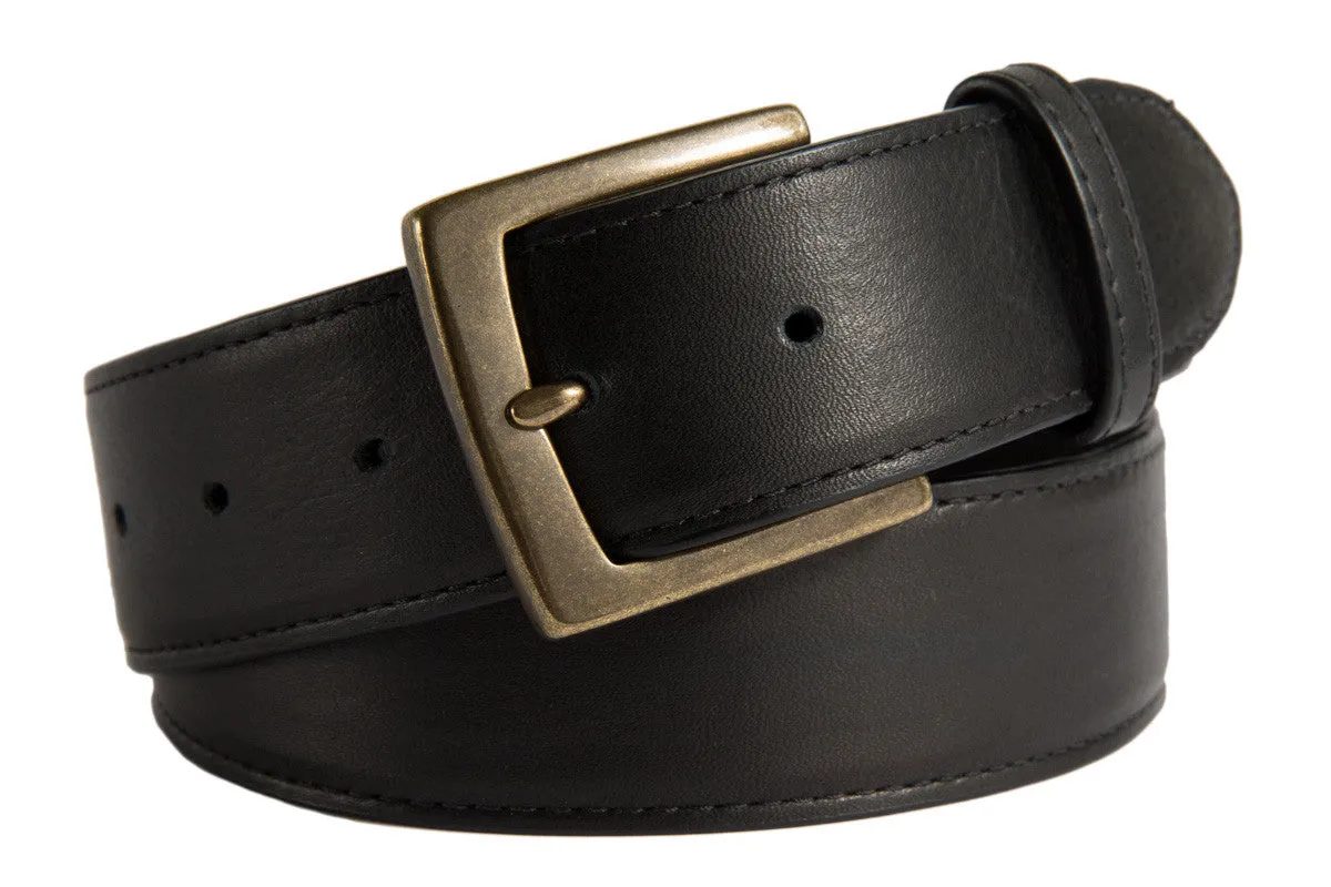 Signature Belt, (1.5") Antiqued Brass Buckle