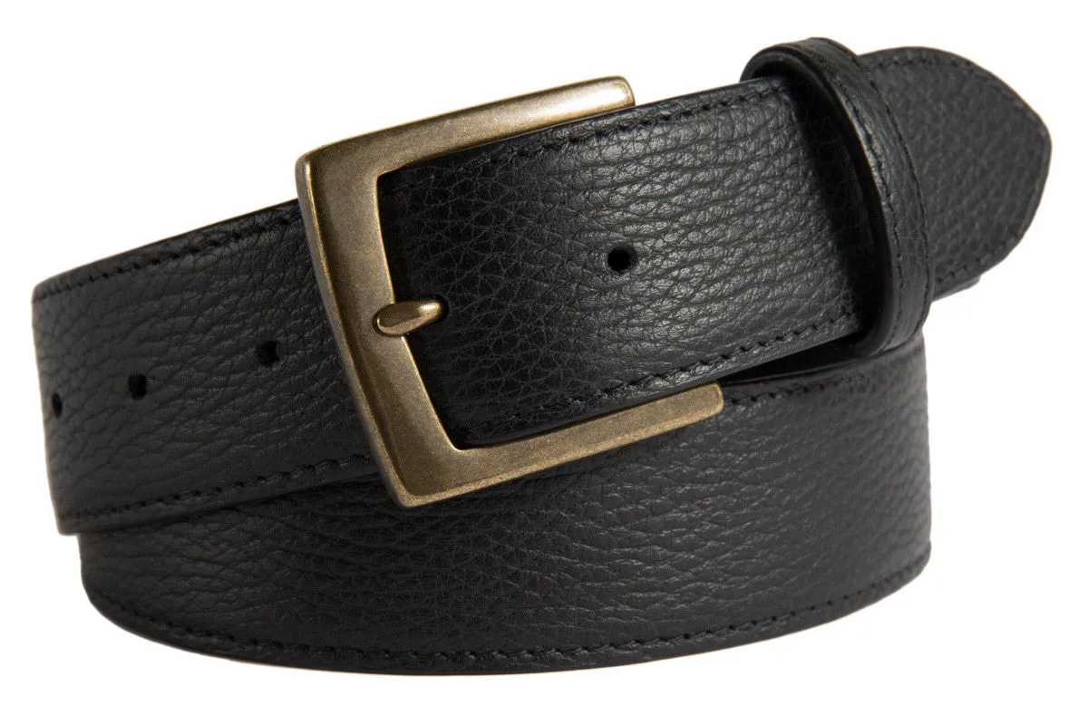 Signature Belt, (1.5") Antiqued Brass Buckle