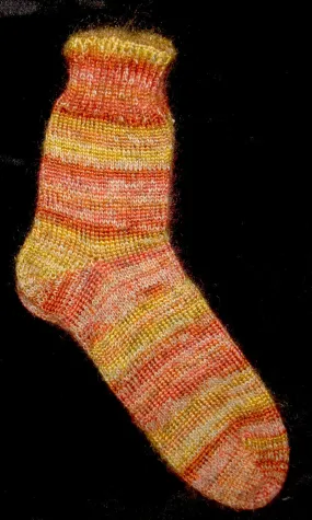 Socks - Mohair, Nylon, Merino, New Zealand Possum, and Silk