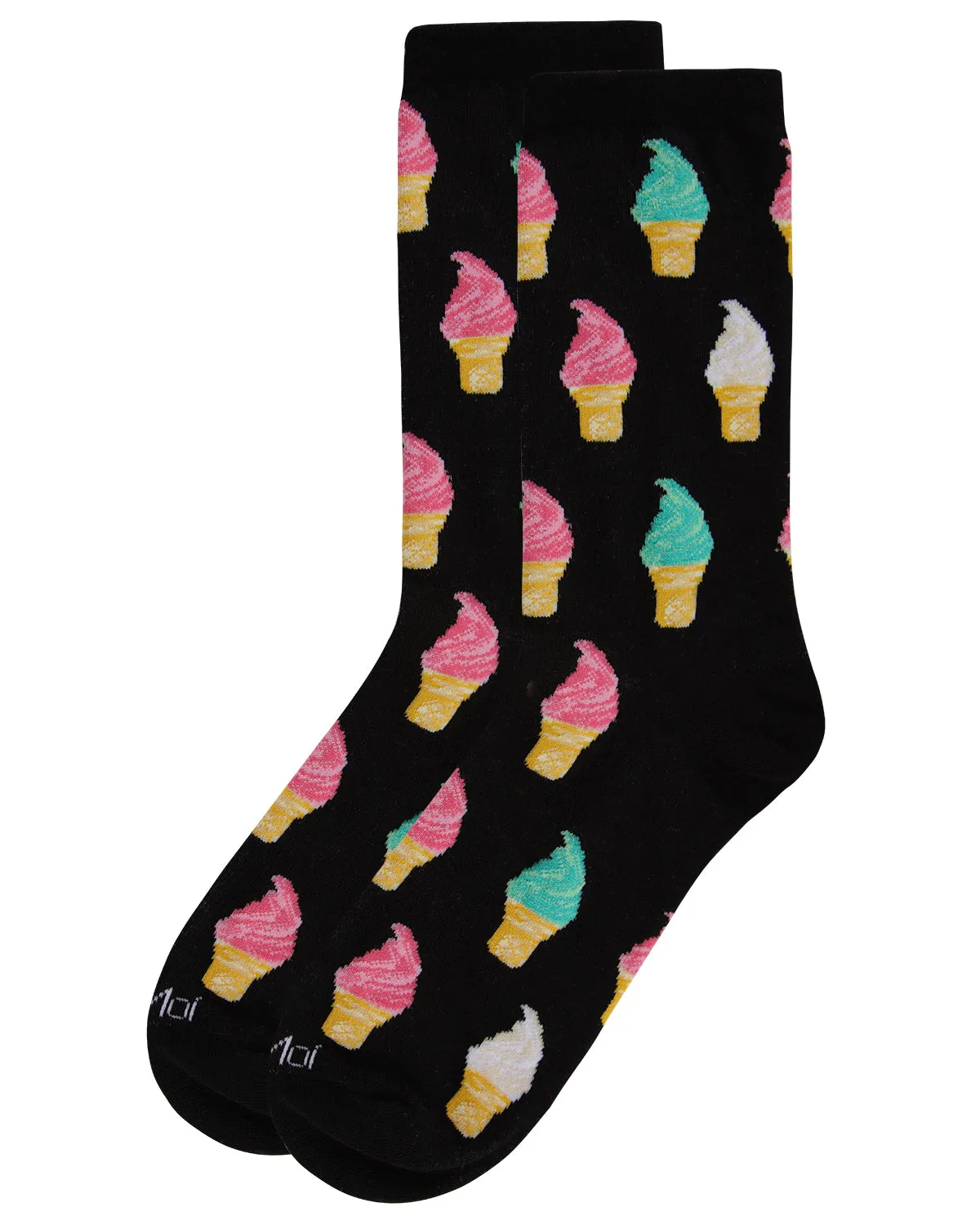 Soft Serve Cones Bamboo Blend Crew Socks