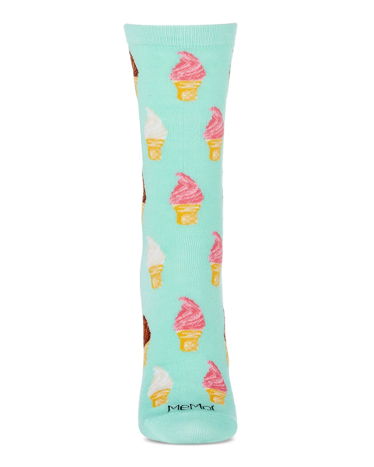 Soft Serve Cones Bamboo Blend Crew Socks