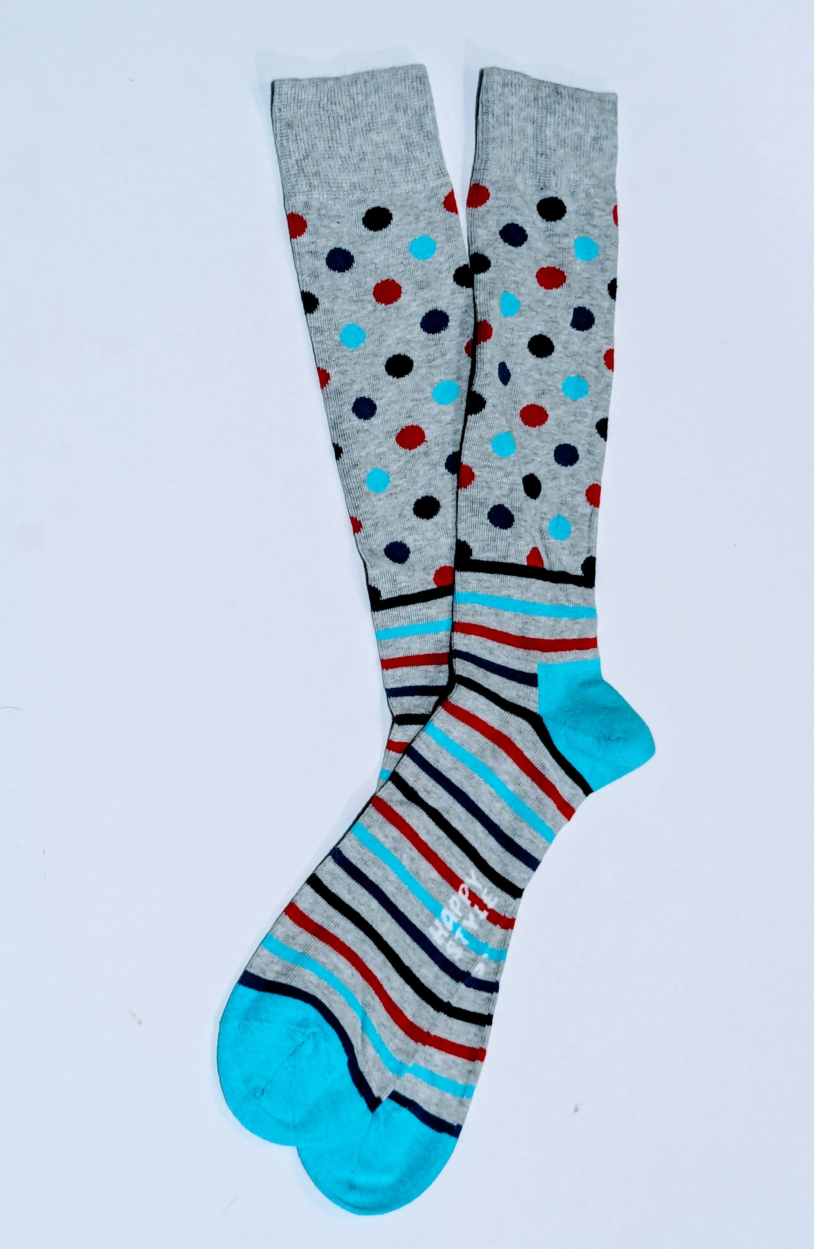 Stripe XL Crew Socks