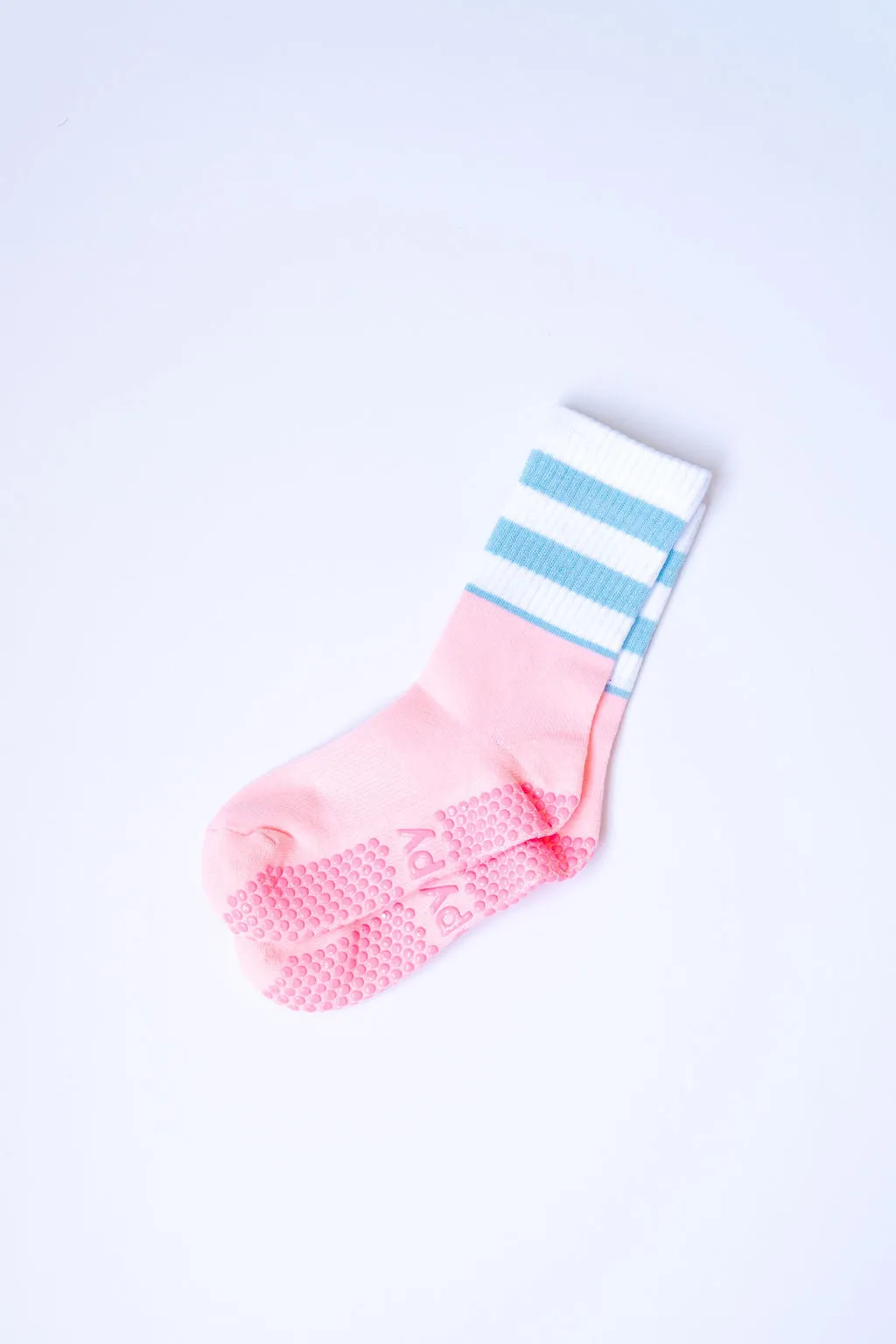 Stripey Crew Grippy Sock