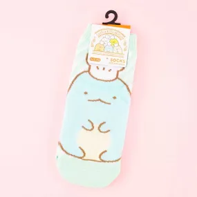 Sumikko Gurashi Striped Socks - Chef Tokage