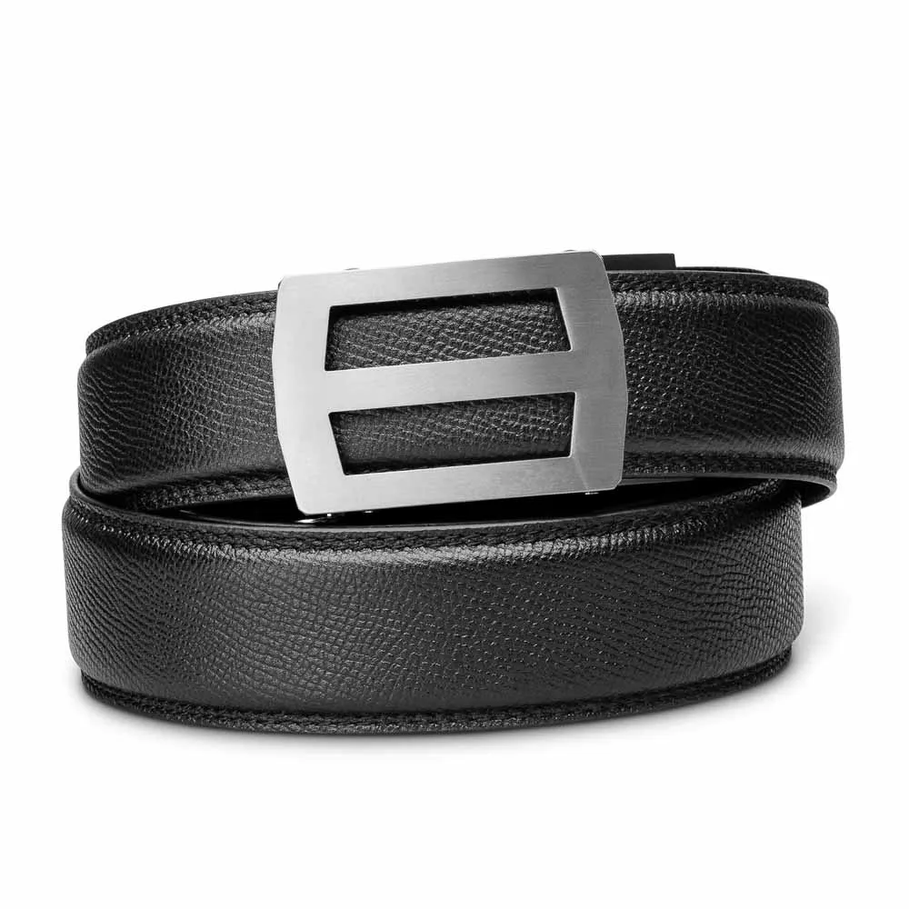 TITAN BUCKLE | CLASSIC LEATHER BELT 1.37"