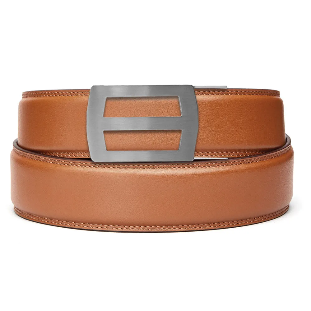 TITAN BUCKLE | CLASSIC LEATHER BELT 1.37"