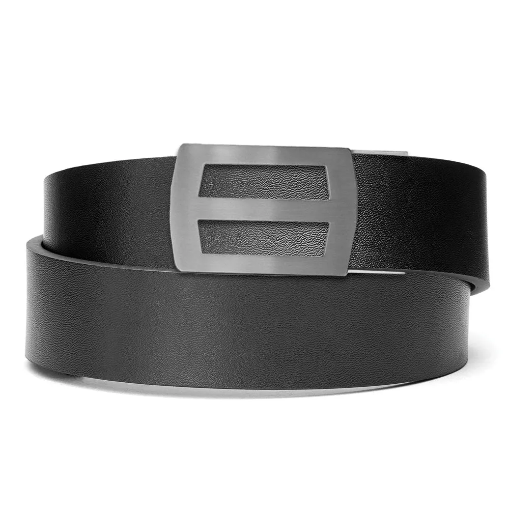 TITAN BUCKLE | CLASSIC LEATHER BELT 1.37"