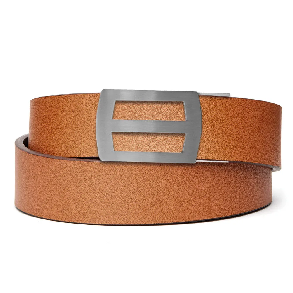 TITAN BUCKLE | CLASSIC LEATHER BELT 1.37"