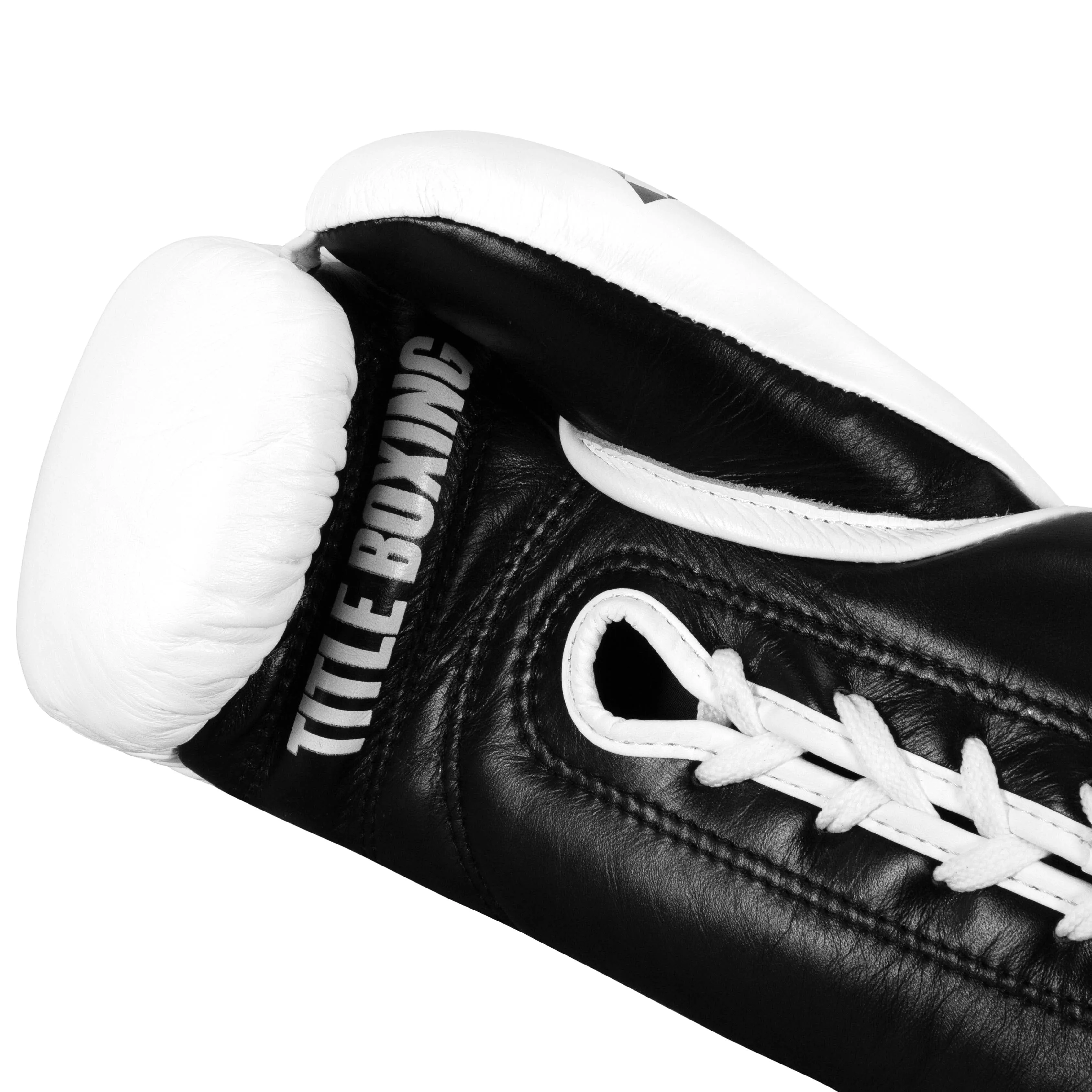 TITLE Boxing Leather Pro Fight Gloves