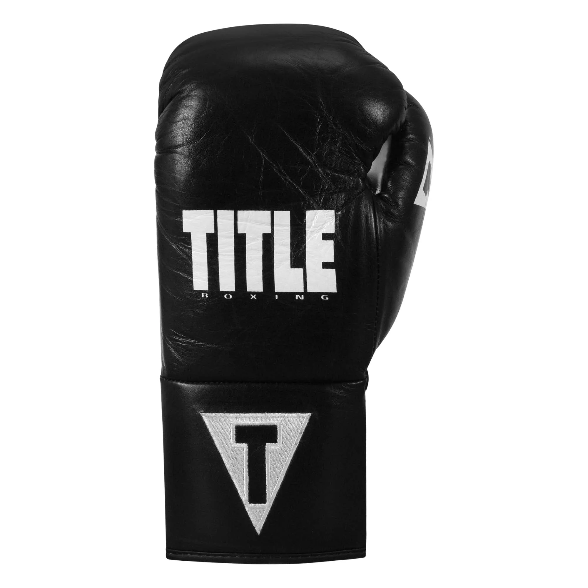 TITLE Boxing Leather Pro Fight Gloves