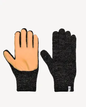 Upstate Stock Ragg Wool Gloves with Deerskin