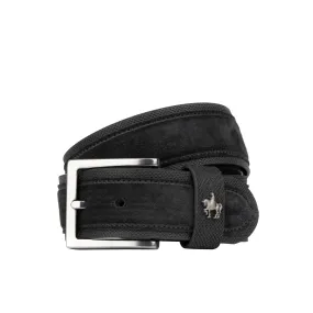 Victor - Black & Black - Men's Belts