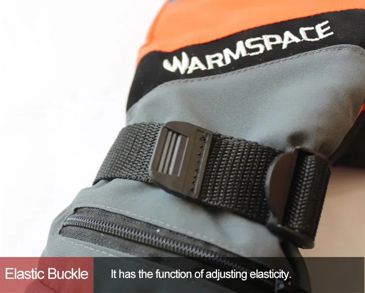 WARMSPACE Heated Winter Gloves - USB Recharging